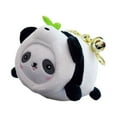 thumbnail image 1 of 2Pcs Keychain Stuffed Figure Cartoon Animal Keyring Soft Collection Purse Accessories Pendant Decoration Kids Children Huskie, 1 of 10