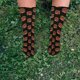 thumbnail image 5 of 4 pares de calcetines de vestir divertidos para hombre - Calcetines de algodón con diseño divertido y novedoso, 5 of 5
