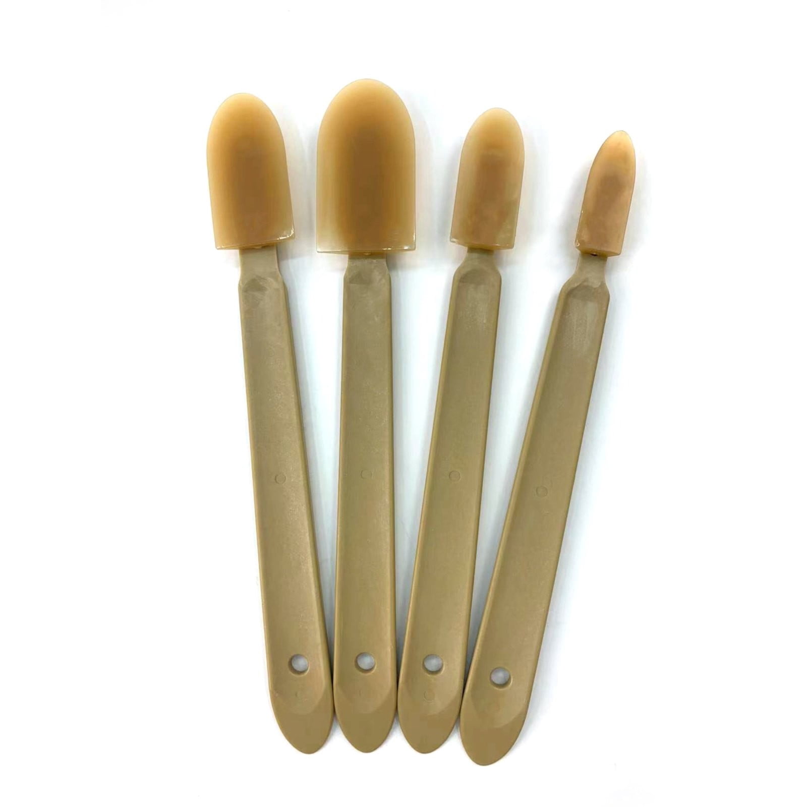 Foldable And Dustpan Set Caulk Caulking Silicone Sealant Finishing Tool Spreader Spatulas Applicator Rubber Tools 4 Size Set