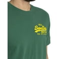thumbnail image 4 of Superdry Embroidered Relaxed T-Shirt, Green, 4 of 5