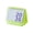 Green, variant on 2026 Portable Desktop Calendar Comb Planner with Memo Pad for Home School Scheduling 13x6.2x11.2cm for Work Plan