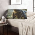 thumbnail image 6 of Balery Ferocious Dinosaur Bedding Queen Pillow Cases - Envelope Closure - Soft Brushed Microfiber Fabric - Shrinkage and Fade Resistant Pillow Cases-14"x20", 6 of 6