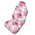 thumbnail image 2 of JUNZAN Peonies And Roses Pattern Seat Covers,Universal Fit Sedans,Cars,Vans,SUV,Truck, 2 of 6