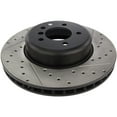 thumbnail image 3 of StopTech 08-09 BMW 535 Series / 04-09 545i/550i/645Ci/650i Slotted & Drilled Left Front Rotor, 3 of 5