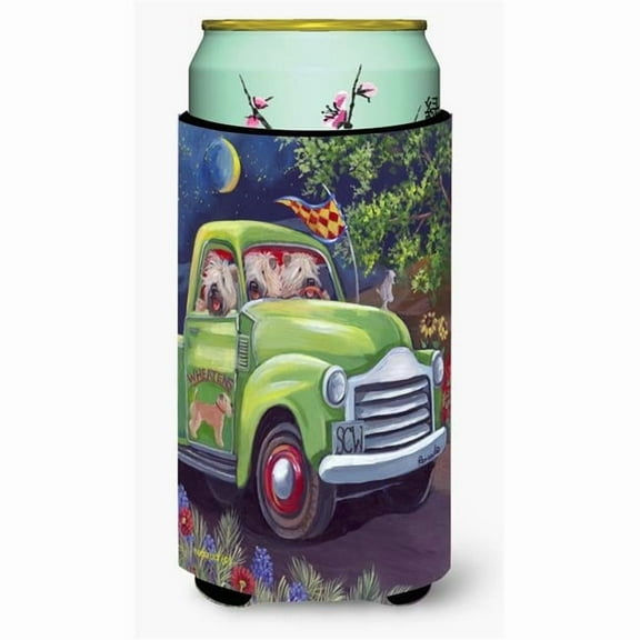 Carolines Treasures Wheaten Terrier Zoom Tall Boy Hugger Tall Boy multicolor