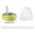 thumbnail image 2 of Kyusrd Couvercle de Boisson en Plastique Réutilisable avec Paille, 2 of 3