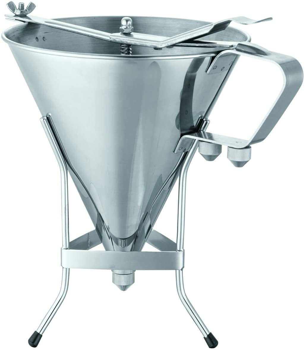 Magiin Professional Confectionery Funnel with Stand and Three Nozzles