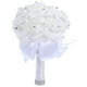 thumbnail image 1 of KAKOWELY Ramo de flores artificiales de simulación, ramo de flores artificiales, ramo de novia para boda, 1 of 5