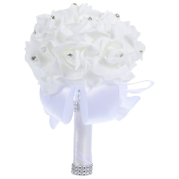 KAKOWELY Ramo de flores artificiales de simulación, ramo de flores artificiales, ramo de novia para boda