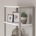 thumbnail image 3 of Atlin Designs Mid-Century Modern Wood Lateral File Cabinet with Shelves in White, 3 of 6