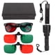 thumbnail image 1 of Luz de visión binocular de 4 puntos con supresión ocular y gafas rojas y verdes., 1 of 14