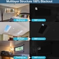 thumbnail image 7 of Portable Blackout Curtains Blackout Blinds with Hook And Loop Tape Strips Adhesive Blackout Shades for Nursery RV or Travel Use, 7 of 7