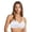 White, variant on Women's Bestform 5006248 Striped Wireless Cotton Lightly-Lined Cup Bra (White 36B)