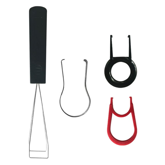 Soumake 4Pc/Set C-200 Switch Puller Convenient Labor-saving Metal Long-lasting Switch Keycap Puller Removing Tool Kit for Mechanical Keyboard