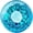 Blue, variant on Kiedle Cool Stress Ball with Glitter - Cute Sensory Squishy Squeeze Nice Fidget Squish Toy - 2.25" Ball