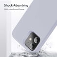 thumbnail image 4 of Funda ESR Cloud para iPhone 12 y 12 PRO Clover Violeta Pastel, 4 of 8