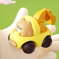 thumbnail image 4 of Pull Back Engineering Vehicle Toy, Smoothing Sliding Kids Pull Back Excavator Toy  for Indoor Play for Children, 4 of 7