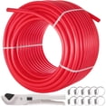thumbnail image 1 of Tubo PEX VEVOR Oxygen Barrier 500 ml, tubo PEX rojo de 16 mm, 1 of 9