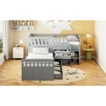 thumbnail image 4 of Gray Twin Loft And Platform Bed - Ideal For Bedroom Organization Small Spaces, 4 of 7