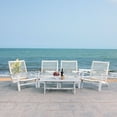 thumbnail image 2 of SAFAVIEH Deven Outdoor Patio 5 Piece Coffee Set, Grey, 2 of 7