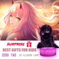 thumbnail image 3 of ALLODUCK Zero Two Lámpara de Mesa Luz Nocturna 3D 16 Colores, 3 of 7