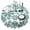 Daisy-37, variant on Round Tablecloth Wrinkle Free 60 Inch Table Cover Daisy Design Kitchen Dining