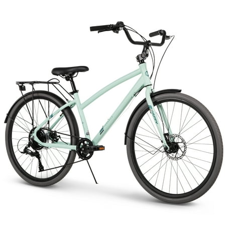 Huffy Terrace 27.5 In. 8-Speed Comfort Bicycle for Women, Mint