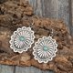 thumbnail image 3 of Xiao Hua Pendientes colgantes de estilo retro, nuevos y únicos, para mujer, estilo étnico bohemio vintage (plateados)., 3 of 4