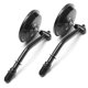 thumbnail image 4 of Kenally Paquete de 2 espejos para motocicleta, rotación de 360 ​​°, vista trasera, antigolpes, plegable, visión gran angular, repuesto de piezas Accesorios para motos Kenally VI002043-00B, 4 of 6