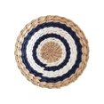 thumbnail image 1 of Nordic Style Multicolor Creative Rattan Wall Basket Wicker Wall Hanging Basket, 1 of 5