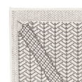 thumbnail image 6 of SAFAVIEH Martha Stewart Outdoor MSRO339H Charcoal/ Beige Rug, 6 of 7