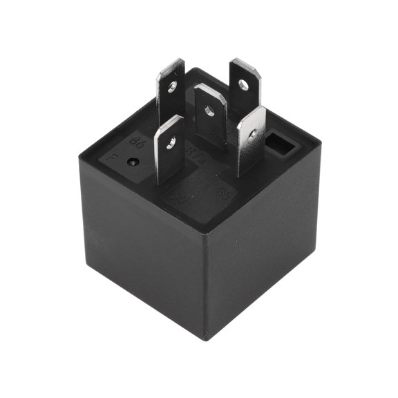 Unique Bargains 1 Pcs Automotive 5 Pins Power Window Relay for Audi for VW for BMW for Fiat for Volvo Normal Open Mini Relay No.7686775 12V 30/40A Black