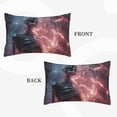 thumbnail image 2 of Rateoe Electric Skeleton Surrealism Pattern Pillow Covers with Invisible Zipper(Pillows are not Included) Standard Pillowcases-14"x20", 2 of 6