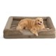 thumbnail image 1 of Orthopedic Dog Bed for Medium Dogs - Waterproof Dog Sofa Beds Medium, Supportive Foam Pet Couch Bed with Removable Washable Cover, Waterproof Lining and Nonskid Bottom, Grey, 28"x23"x6.5", 1 of 5