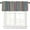 Vert-2, variante sur Rideaux à Rayures Arc-en-Ciel Cantonnière pour Fenêtre Rayures Colorées Vibrantes Art Décoratif Poche pour Tringle Courts Cantonnière pour Cuisine Salon Salle de Bain Chambre 54x18 Pouces