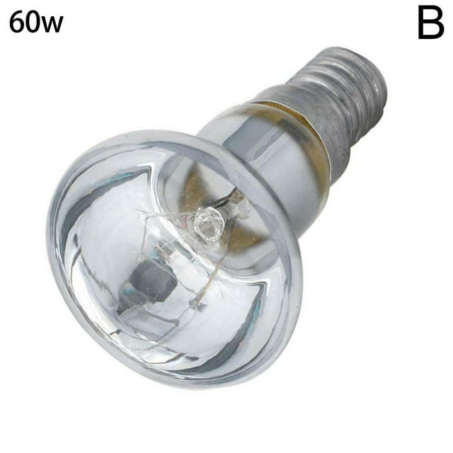 Lampe Lave de Rechange E14 40/60W Projecteur Ampoule à Vis Transparente Reflectoh
