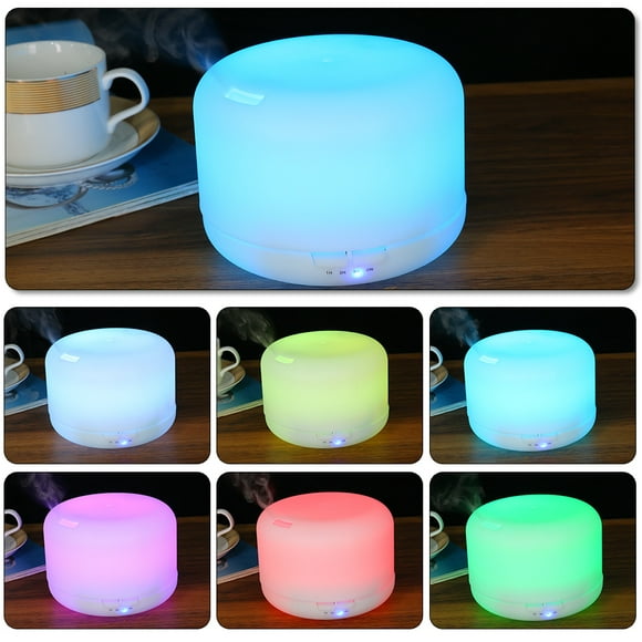 Kunova (TM) Aromatherapy Essential Oil Diffuser Aroma Diffuser Ultrasonic Cool Mist Humidifier with changing Colored LED Lights Whisper Quiet Cool Mist Humidifier - 300 ML