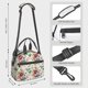 thumbnail image 2 of Fotbe Bird Butterfly Rose Bolsa de Almuerzo con Estampado, Lonchera Aislada, Contenedores de Comida Reutilizables Tipo Cooler a Prueba de Fugas, 2 of 7