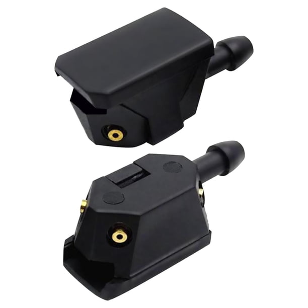 2 Pieces Windshield Washer Nozzles Replacement Arm Mounted Jets Nozzles ...
