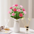 thumbnail image 4 of SSNTSY 17.7 inch Artificial Echinacea Bouquet Fake Flower Arrangement Simulation Flower Branches 14 Heads Chrysanthemum for DIY Bouquet Centerpieces, 4 of 8