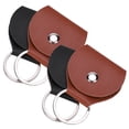 thumbnail image 3 of Ccdes Pick Holder,4Pcs Portable Hangable Key Chain Guitar Pick Bag Box Holders Accessory Black Brown,Guitar Pick Box, 3 of 8