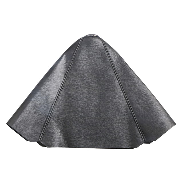 Funda antipolvo universal de lona para palanca de cambios, repuesto de estilo, línea negra Línea negro
