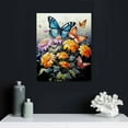 thumbnail image 4 of COMIO Colorful Floral Wall Art Prints,Watercolor Wildflower Butterfly Wall Art Poster,Plants Flowers Aesthetic Canvas Posters,for Wall Decoration Of Living Room,Office,Bathroom, 4 of 4