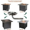 thumbnail image 3 of 6.0 Inch Diameter Outdoor Firepit Burner for LP Gas Firepits from Endless Summer and other manufacturers, 3 of 4