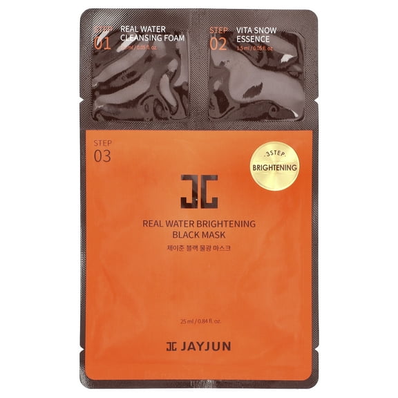 Jayjun Cosmetic 3 Step Brightening Beauty Mask, 1 Set