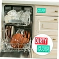 thumbnail image 3 of Soimiss Eye-Catching Magnetic Indicator Dishwasher Clean Sign Practical and Beautiful, 3 of 8