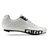 Giro Empire SLX Lace-Up Bike Shoes (White/Black) (41)