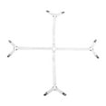 thumbnail image 1 of Correas elásticas entrecruzadas para colchón, pinzas triangulares, sujetadores, color blanco, 1 of 5