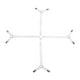 thumbnail image 4 of Nimoa Clips para sábanas de colchón Correas elásticas Sujetadores para sábanas de colchón de Cama (Negro/Blanco)(Blanco), 4 of 5