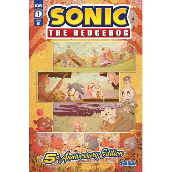 Sonic The Hedgehog: 5th Annversary #1E